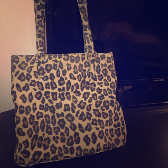 Nine West - Animal Print Tote Bag - Picture 1 of 2